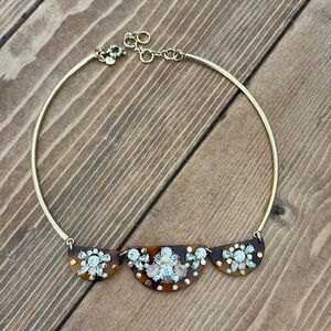 J Crew Tortoise necklace